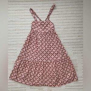 Madewell
Cicely Geo Checkerboard Tiered Dress